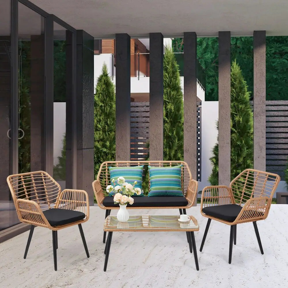 Rattan Patio Set