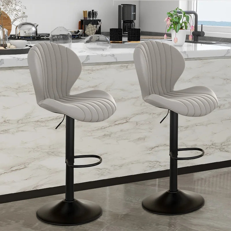 Adjustable Rotating Bar Chairs