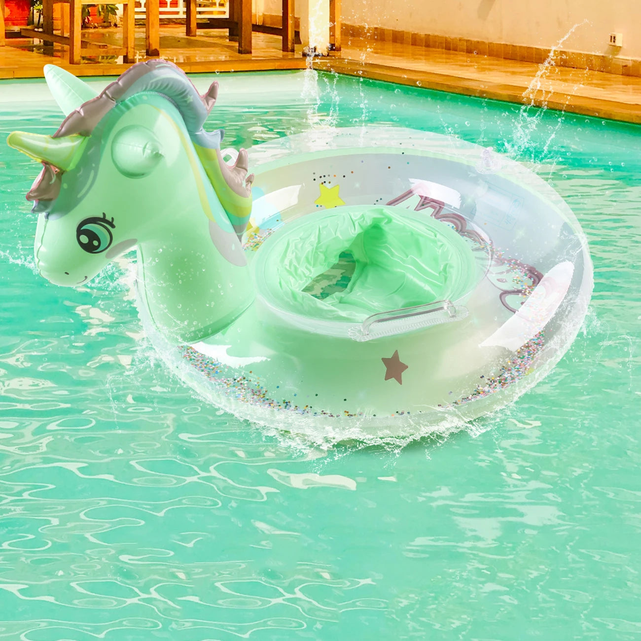 Unicorn Baby Swim Float