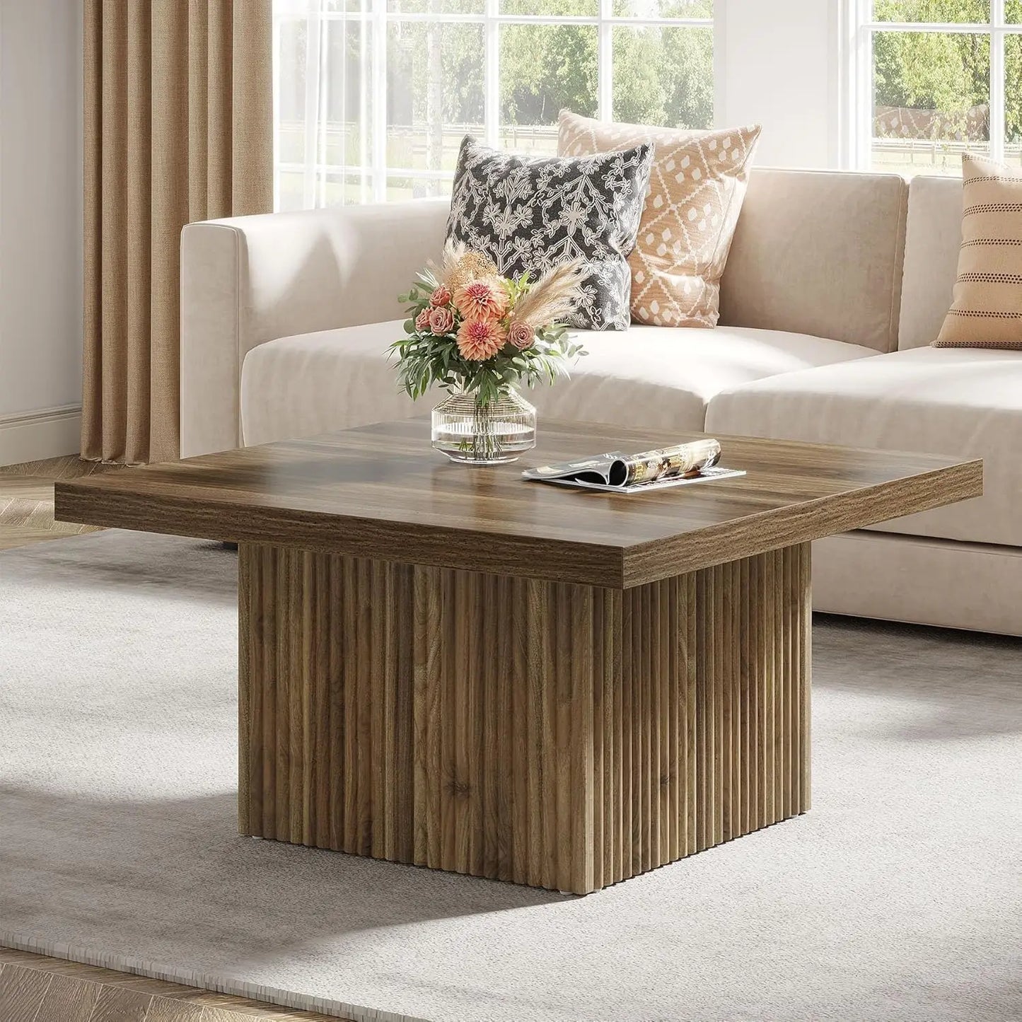 Vintage Square Coffee Table