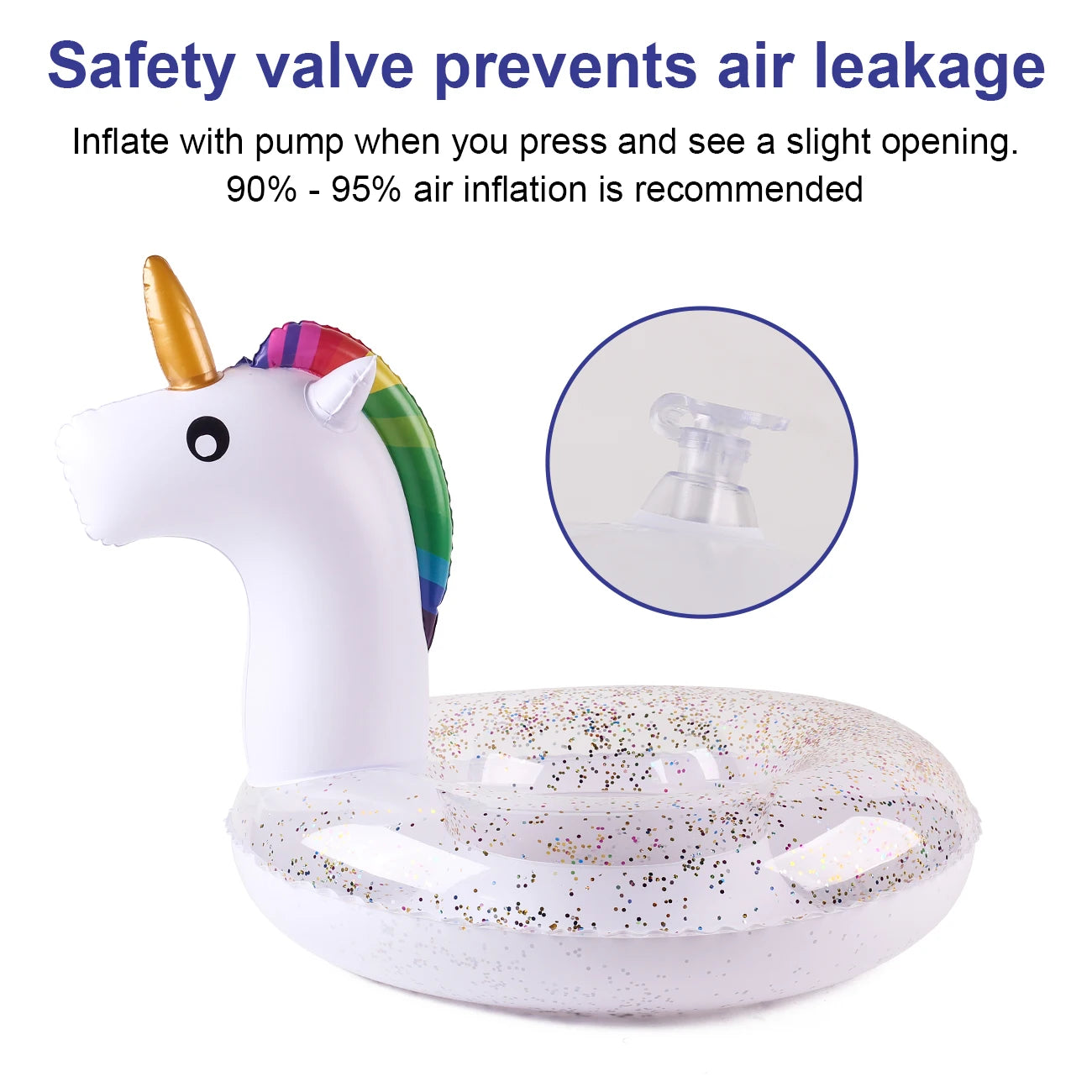 Unicorn Shaped Pool Float