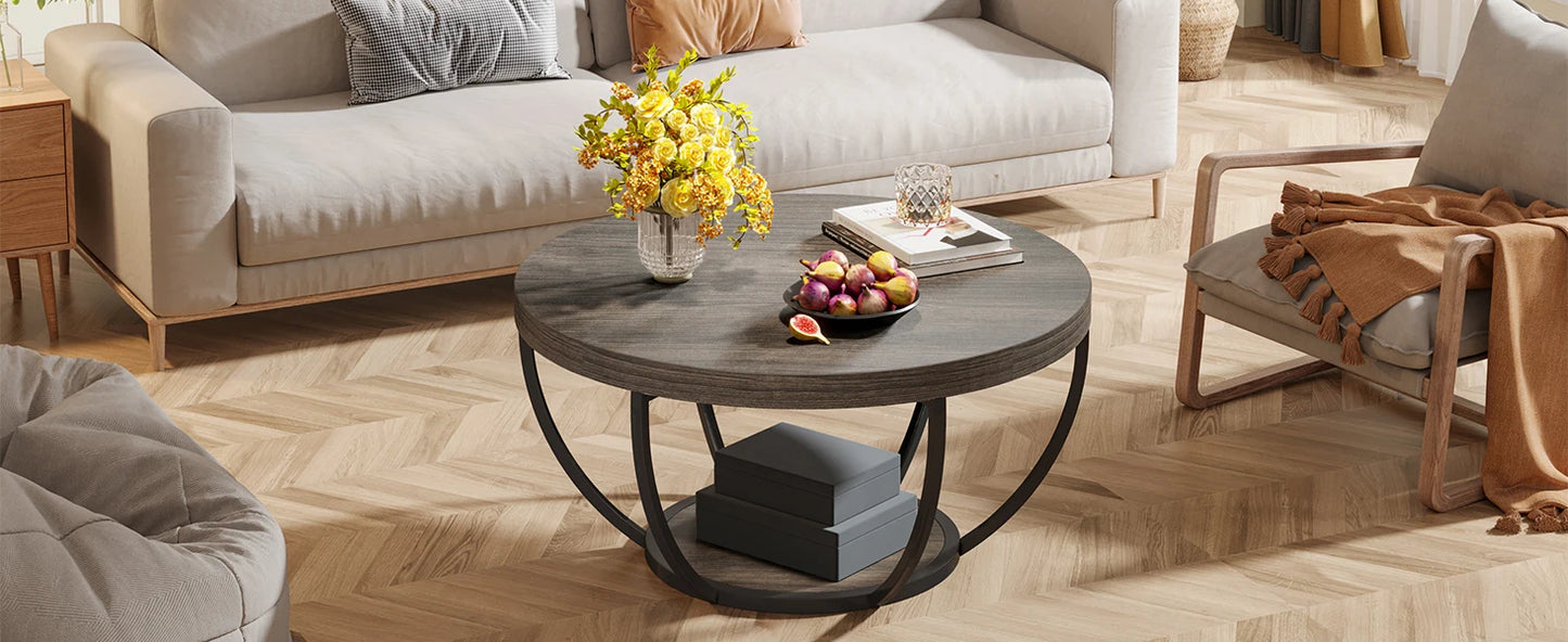 31.7″ Round Coffee Table