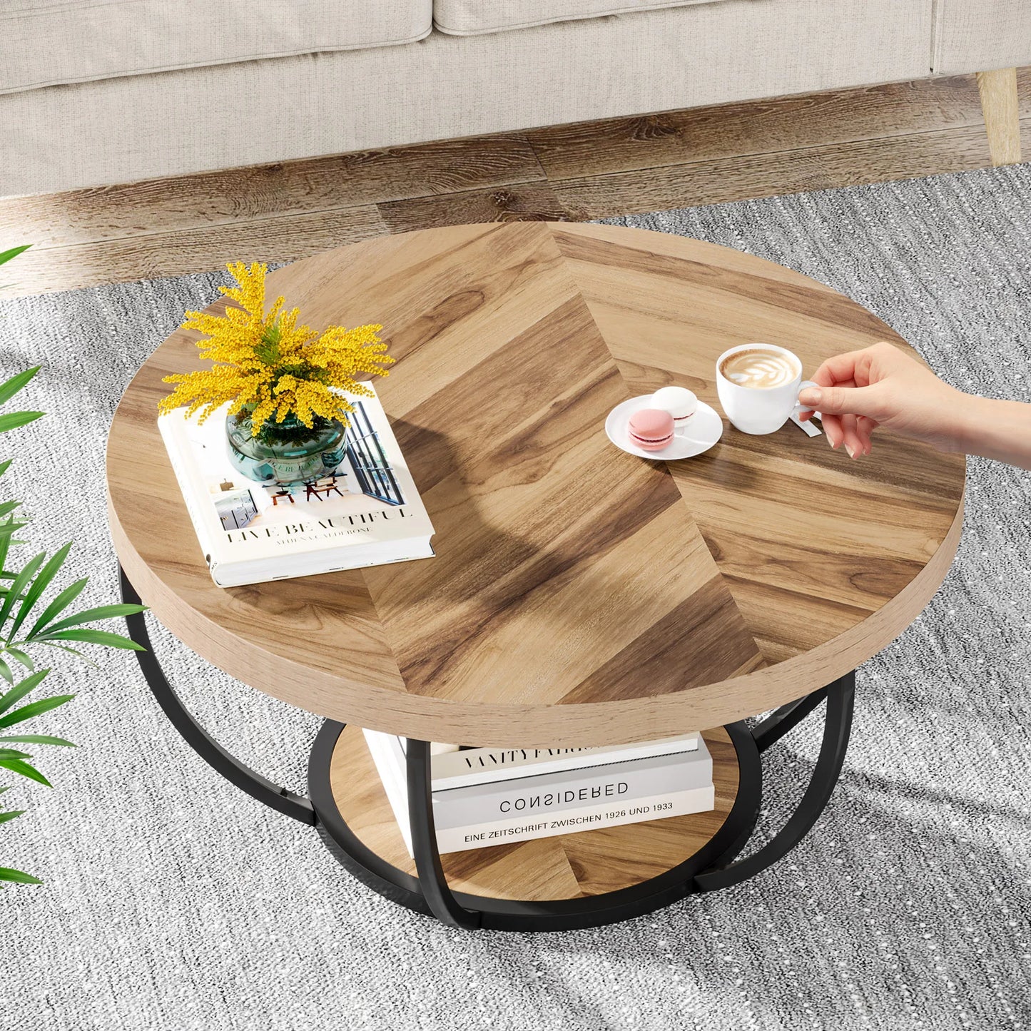31.7″ Round Coffee Table