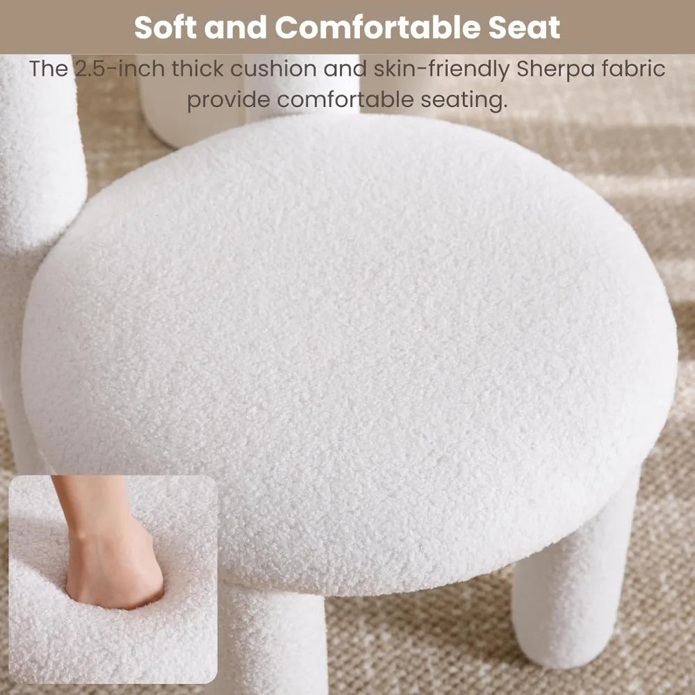 Sherpa Barrel Chairs