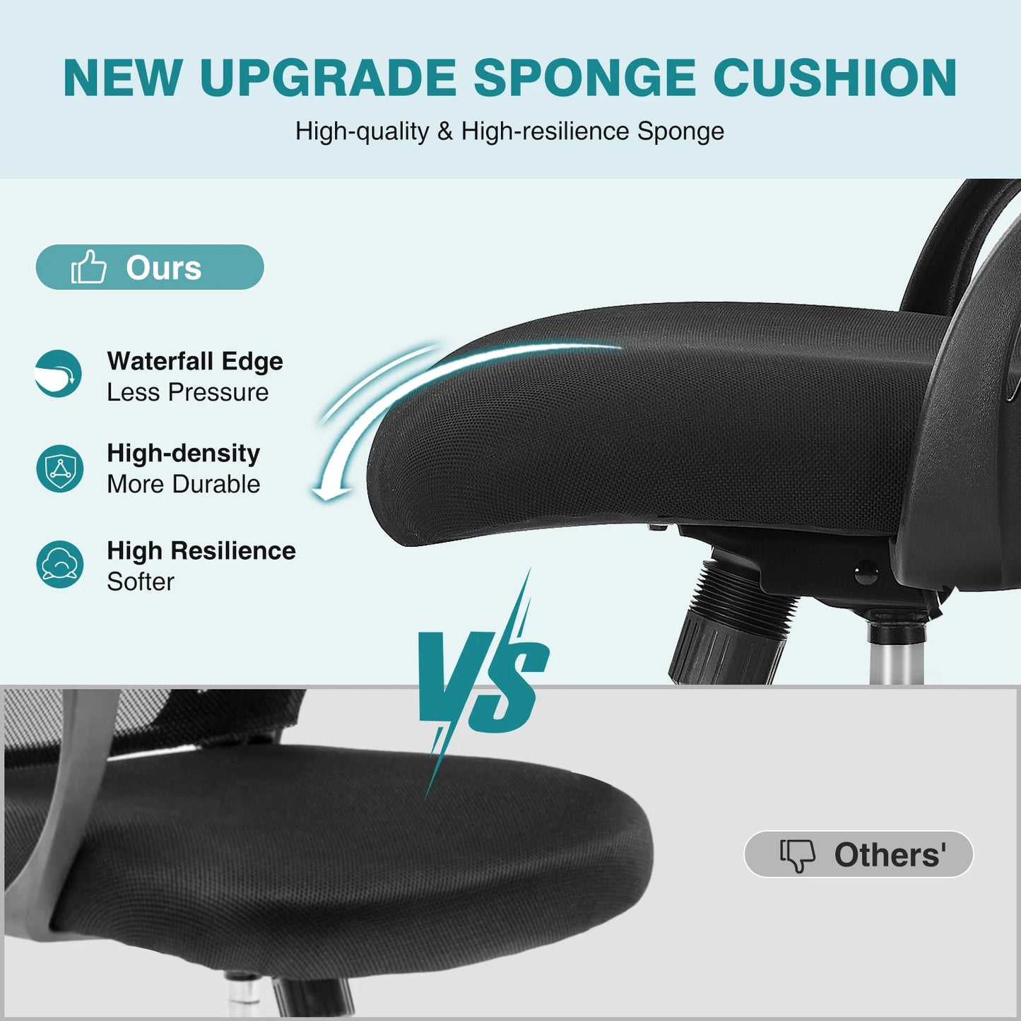 Ergonomic Mesh Backrest Office Chair