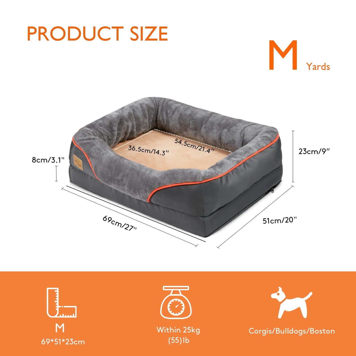 Super Soft Orthopedic Dog Bed