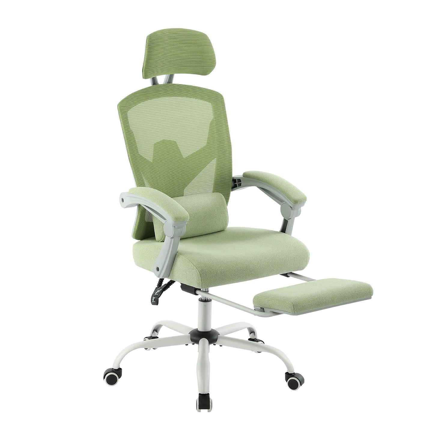 Ergonomic Reclining High Back Mesh Chair with Lumbar Support Pillow