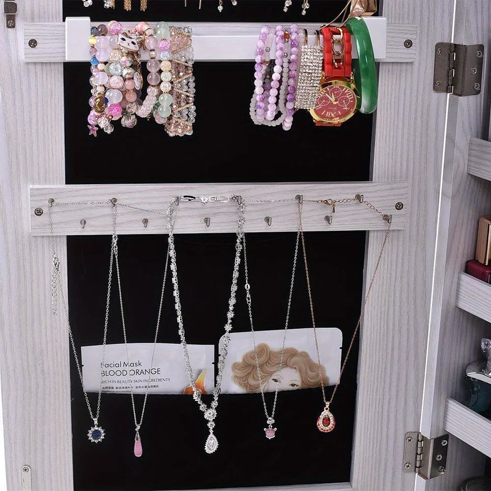 Mirrored Jewelry Cabinet