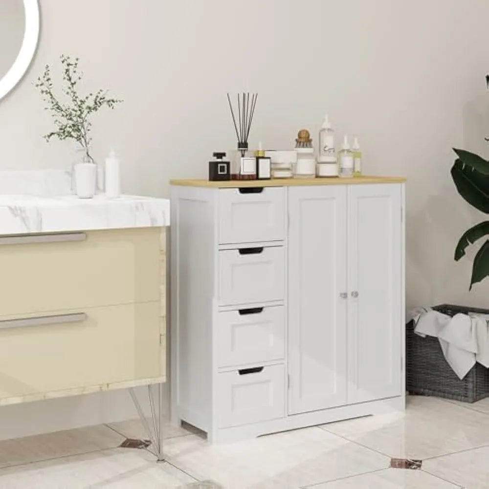 Bathroom Storage Floor Cabinet
