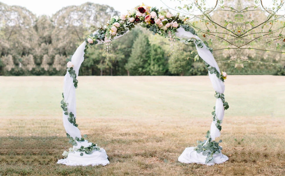 Large Metal Round Arch Stand