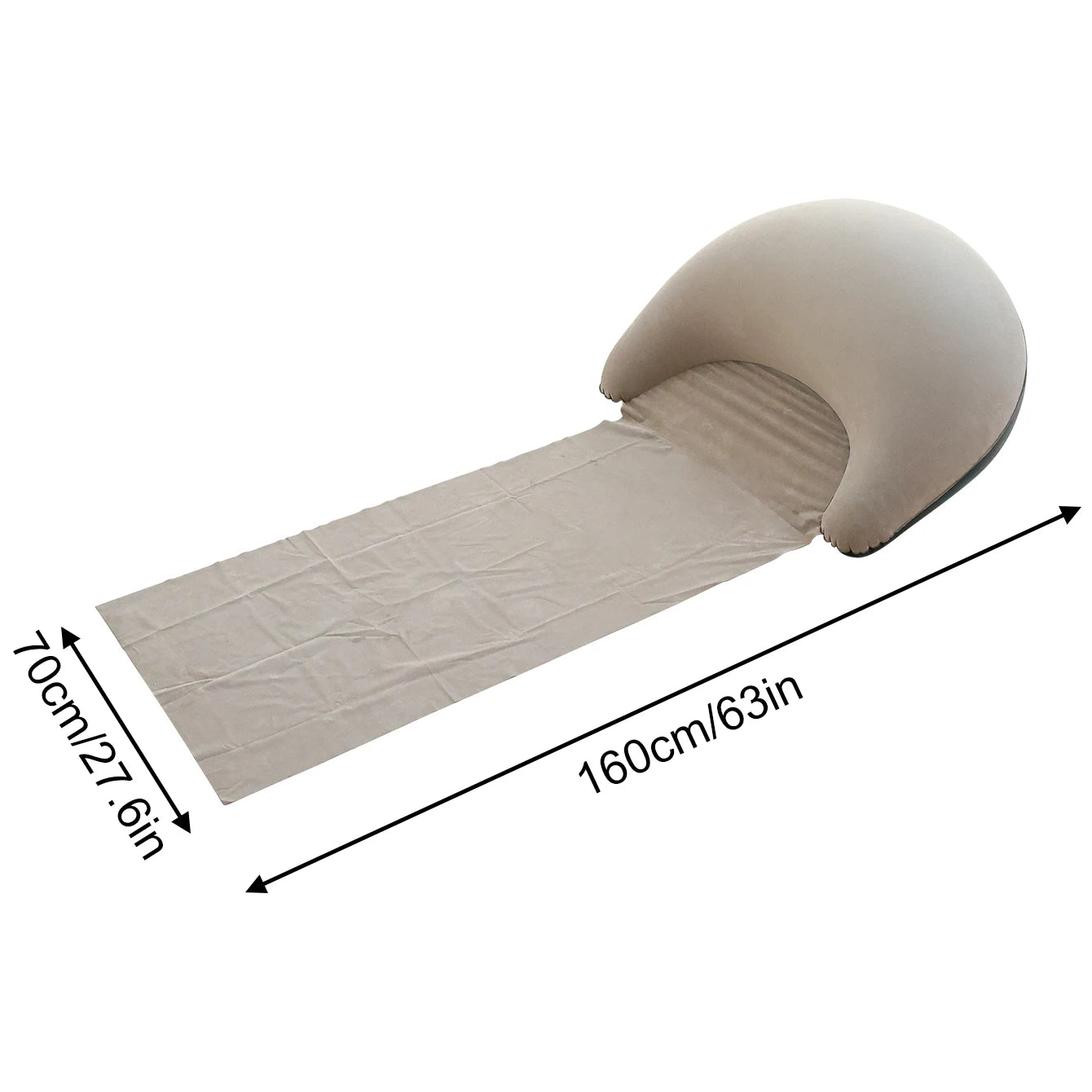 Outdoor Camping Foldable Inflatable Beach Mat