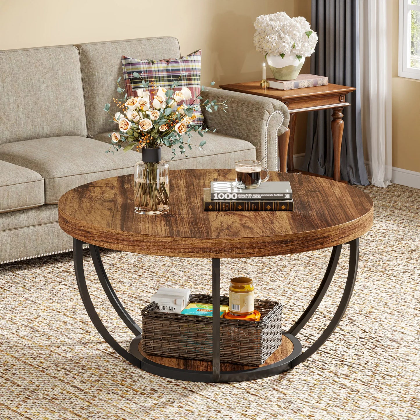 31.7″ Round Coffee Table