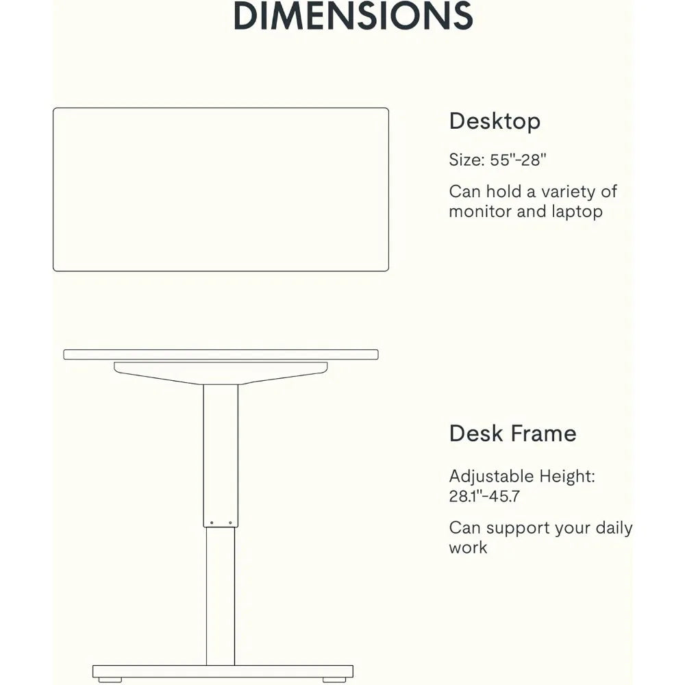 One-Piece Standing Desk