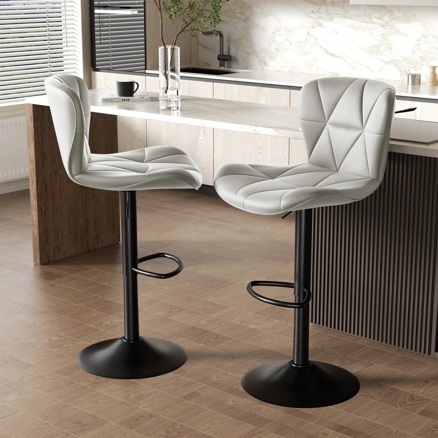 Adjustable Swivel Bar Chairs