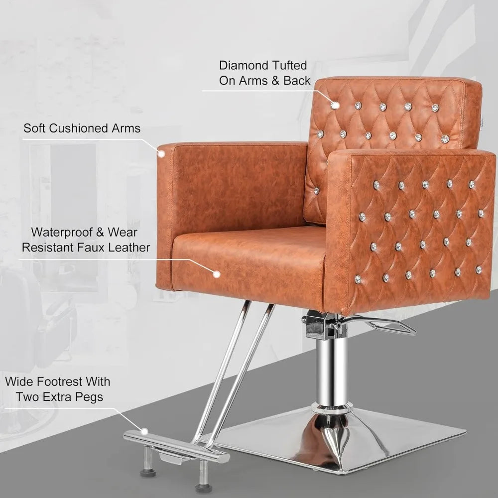 Wide Hydraulic Barber Chair