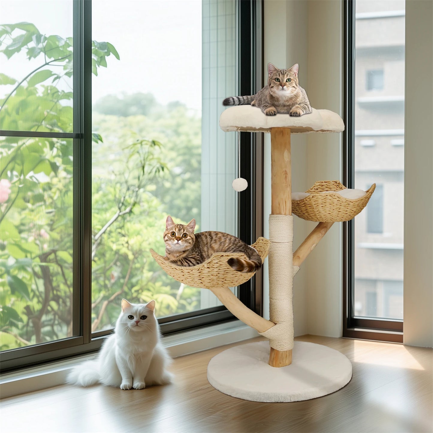 Modern Cat Tree Activity Tower