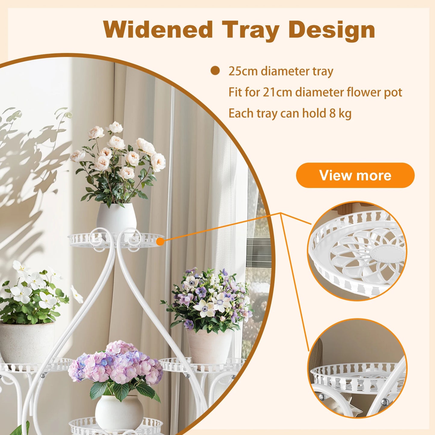 Five-Tier Plant Stand