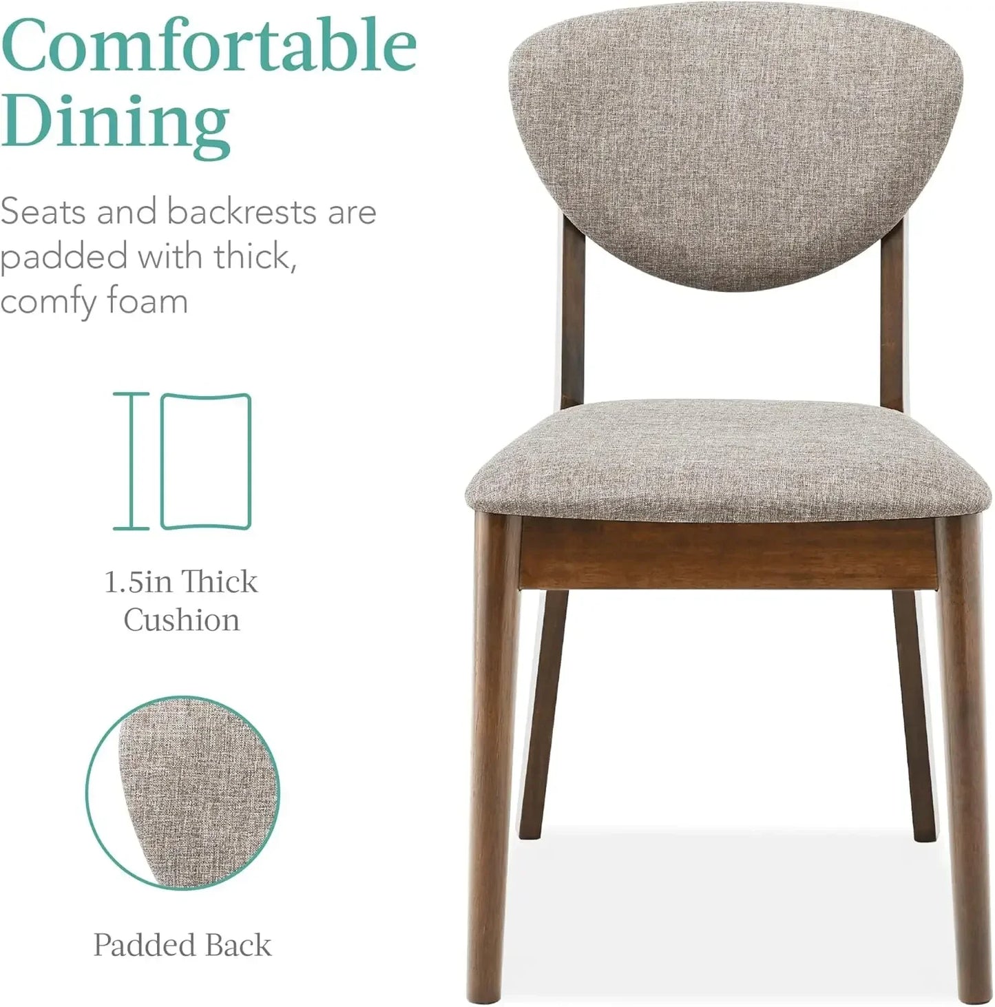 Mid‑Century Dining Set
