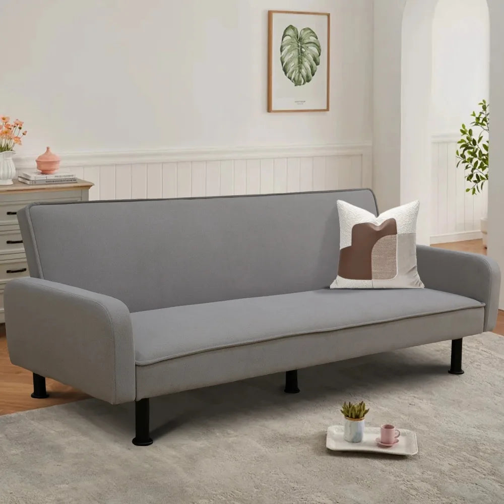 Flannel Futon Sofa Bed