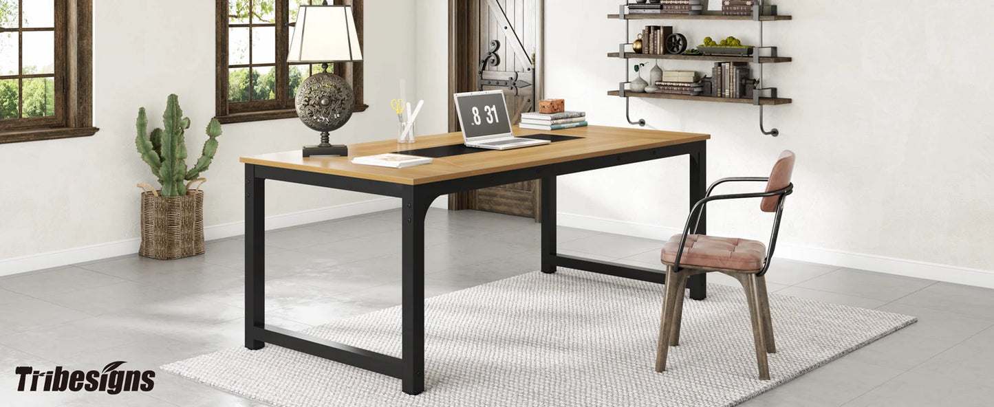 70.8” Executive Computer Desk