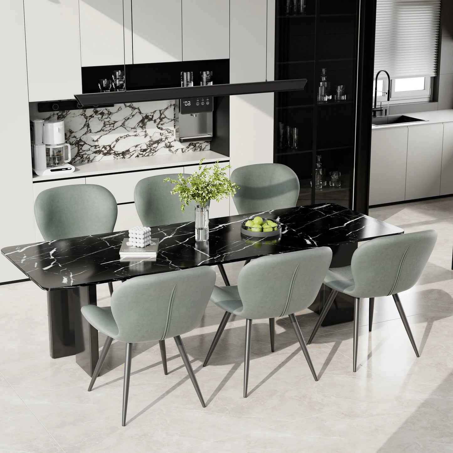 Modern Fabric Dining Chairs