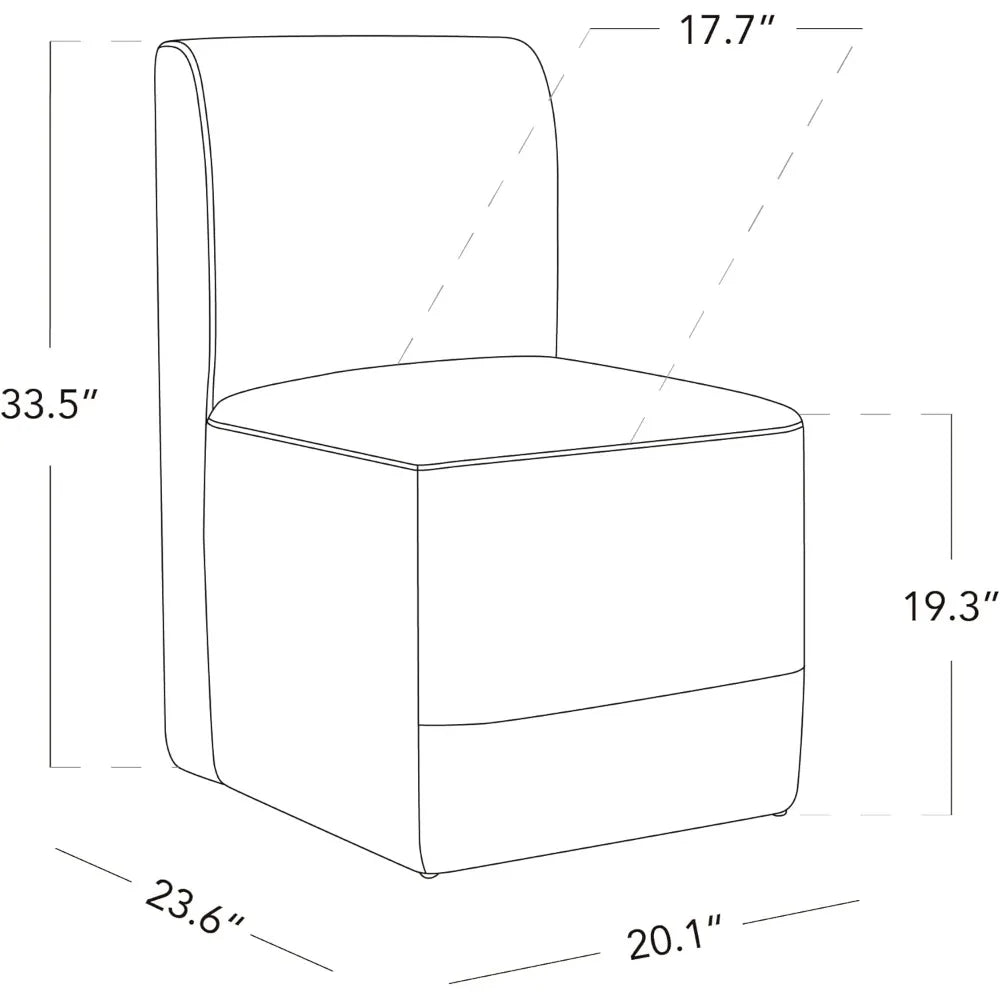 Upholstered Rolling Chairs