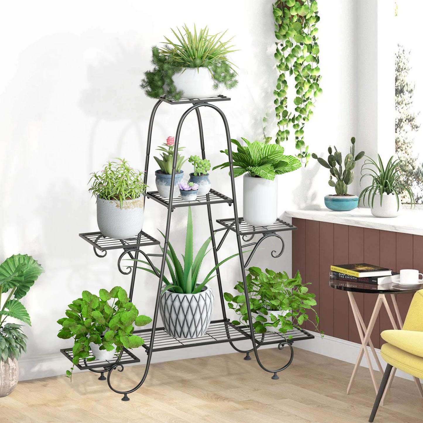 7-Tier Metal Plant Rack