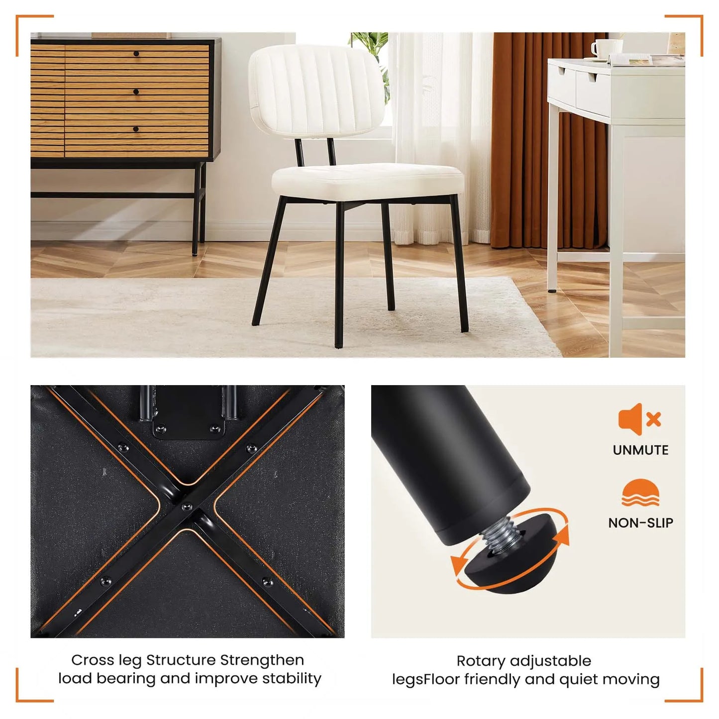 PU Leather Dining Chairs