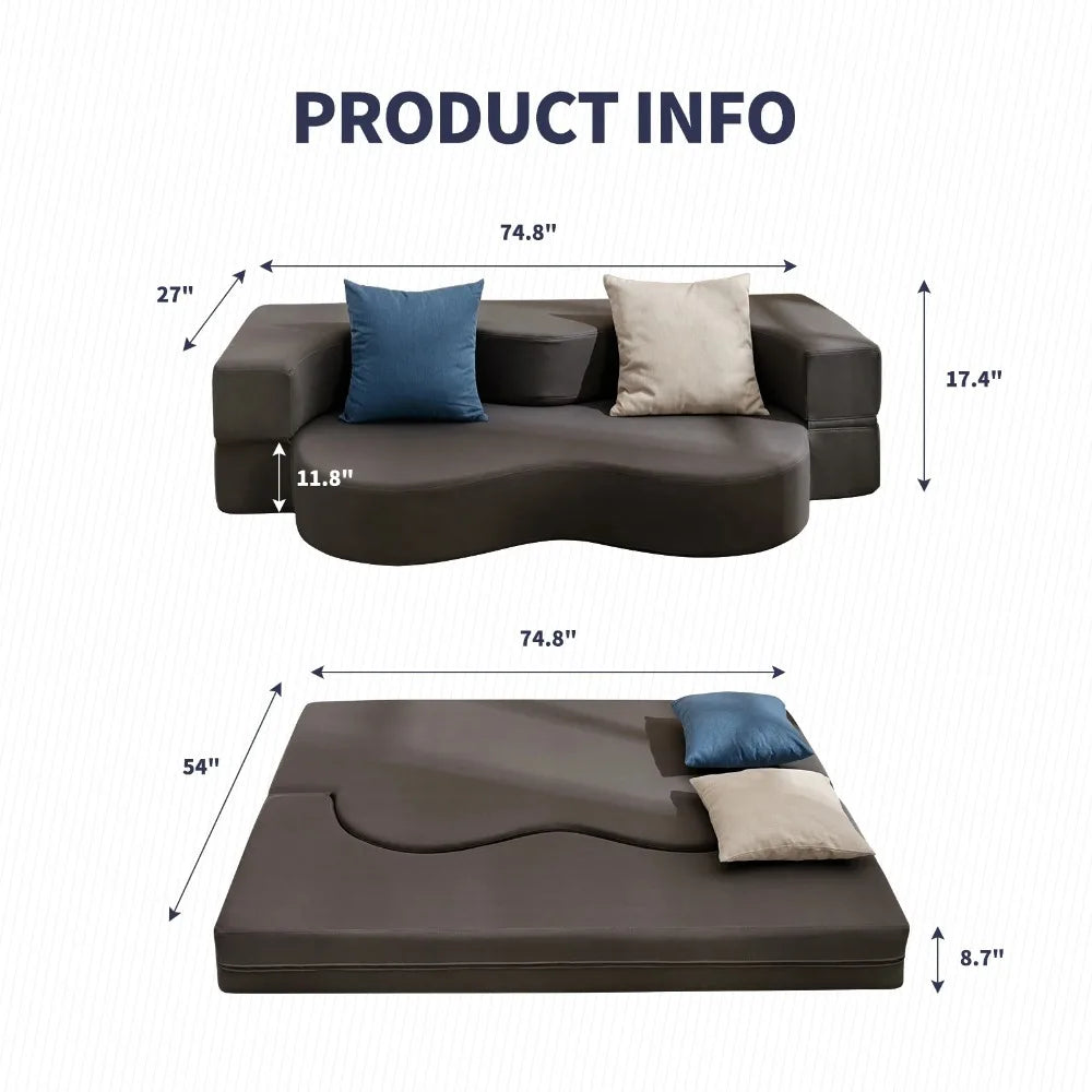 Foldable Futon Sofa Bed