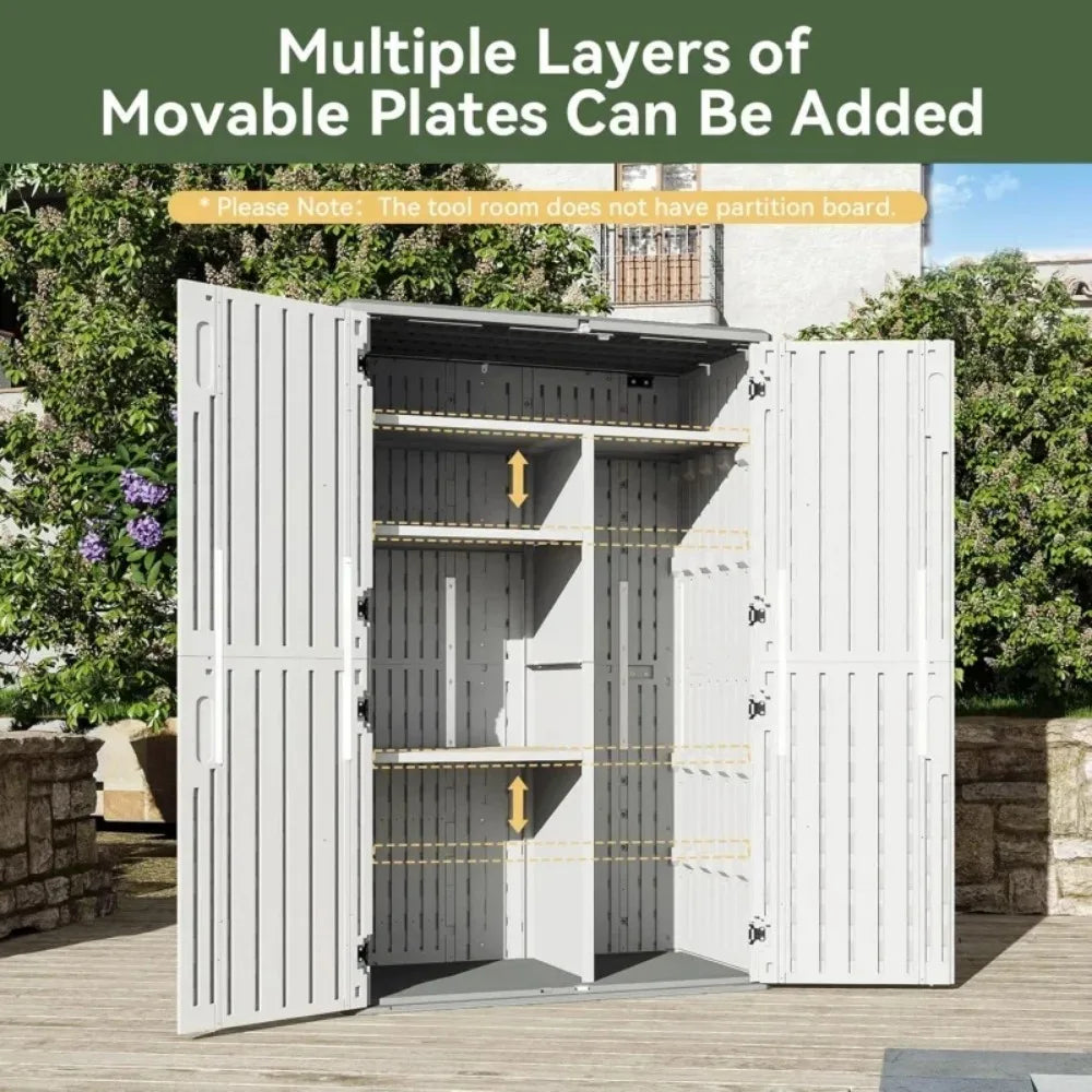 Resin Outdoor Storage Shed