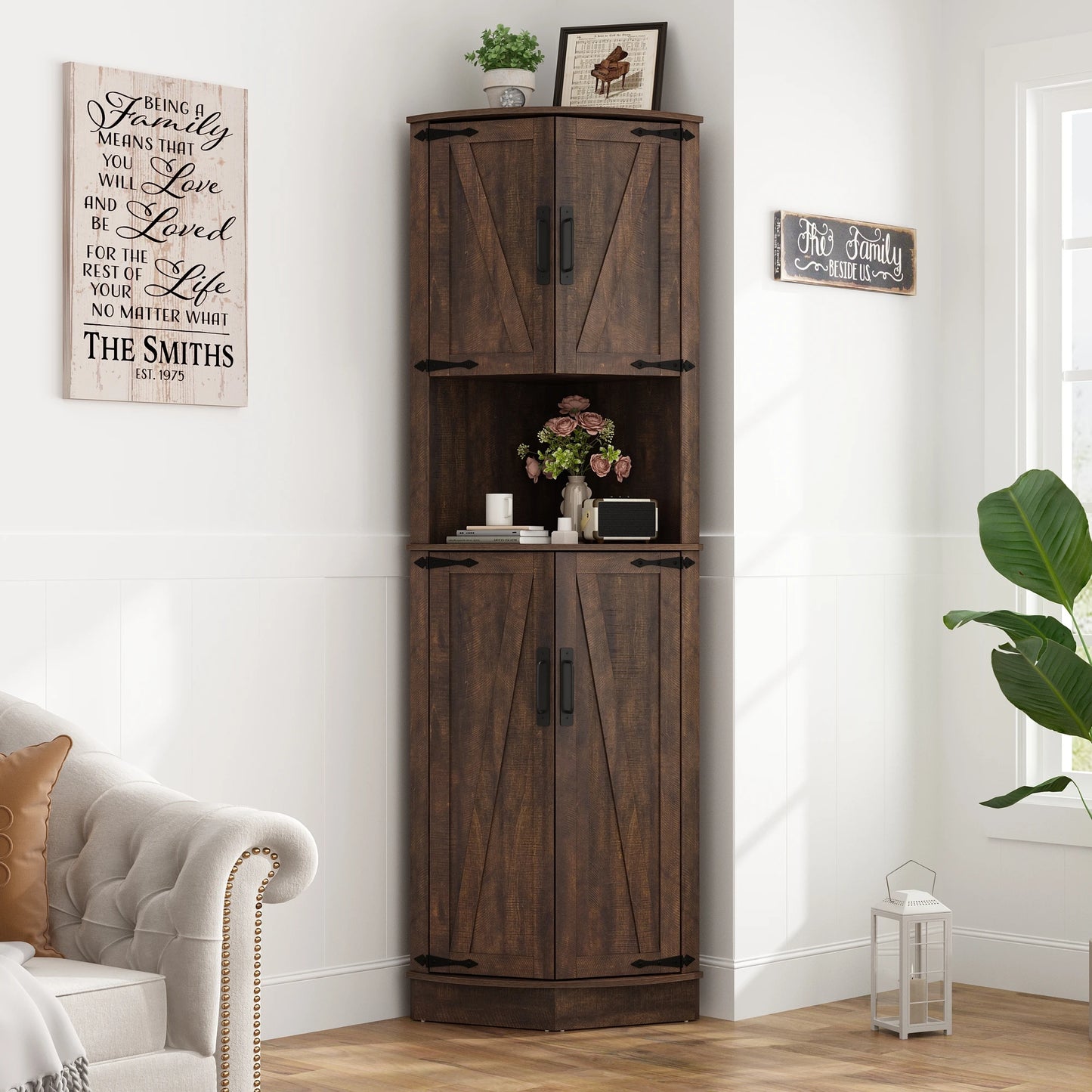 5-Tier Tall Storage Cabinet
