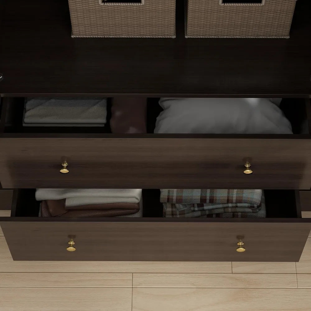 Dark Brown Wardrobe