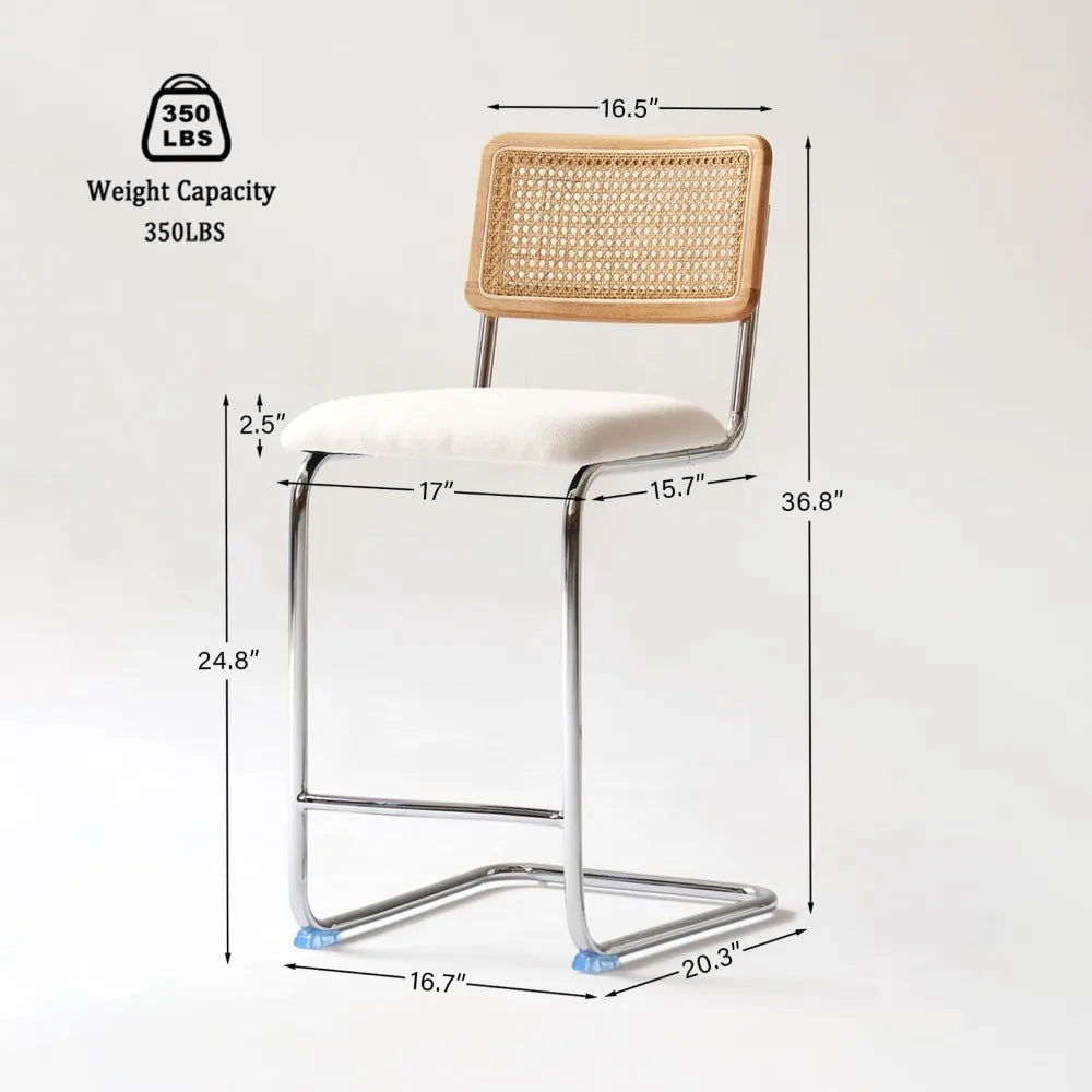 Rattan Counter Bar Stools