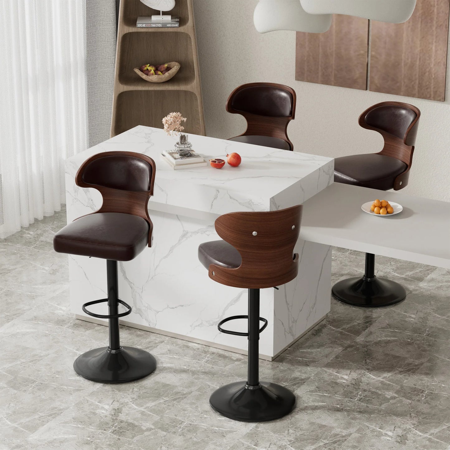 Adjustable Swivel Counter Chairs