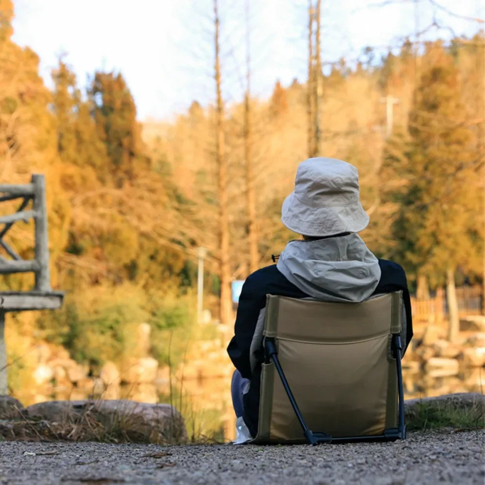 Foldable Backrest Camping Chair