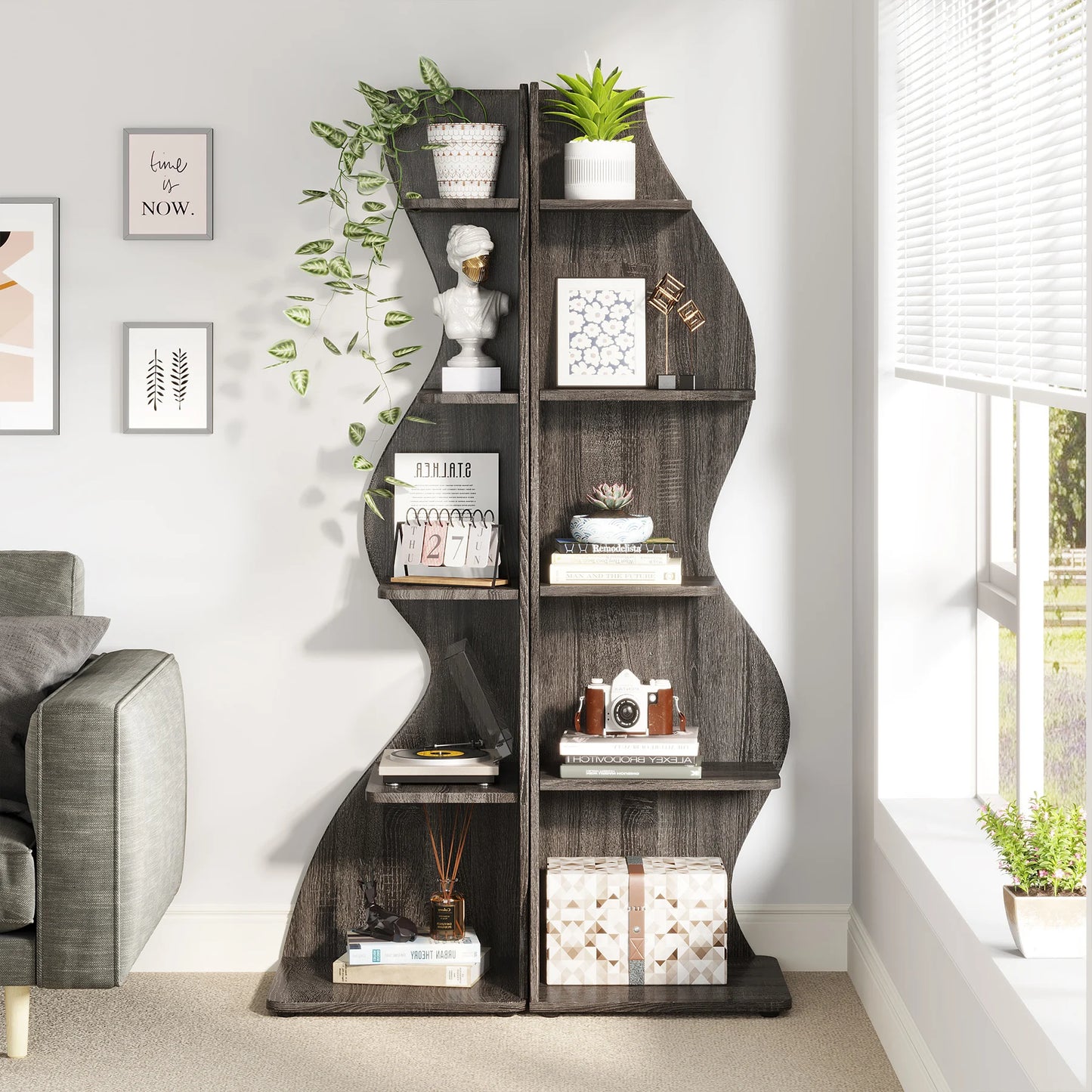 Corner 5‑Tier Shelf