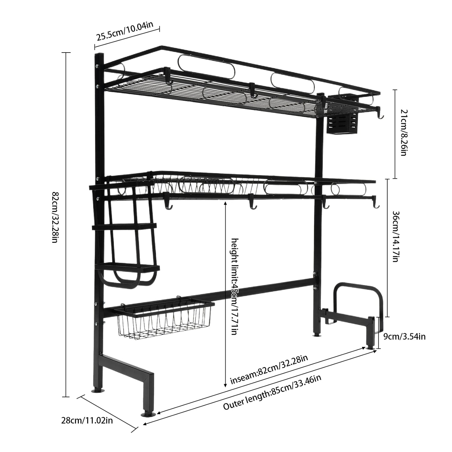 Over Sink Dish Rack