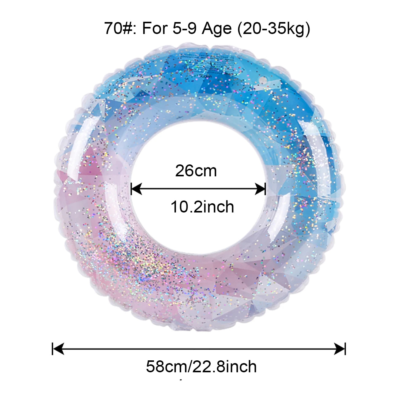 Diamond Inflatable Swimming Ring