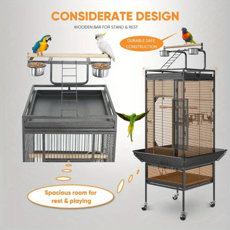 Large Steel Bird Cage