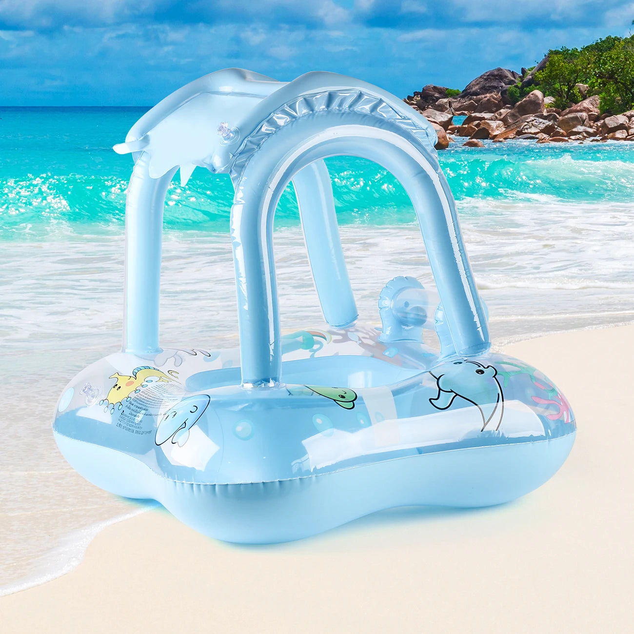 Pool float with canopy for Kids
