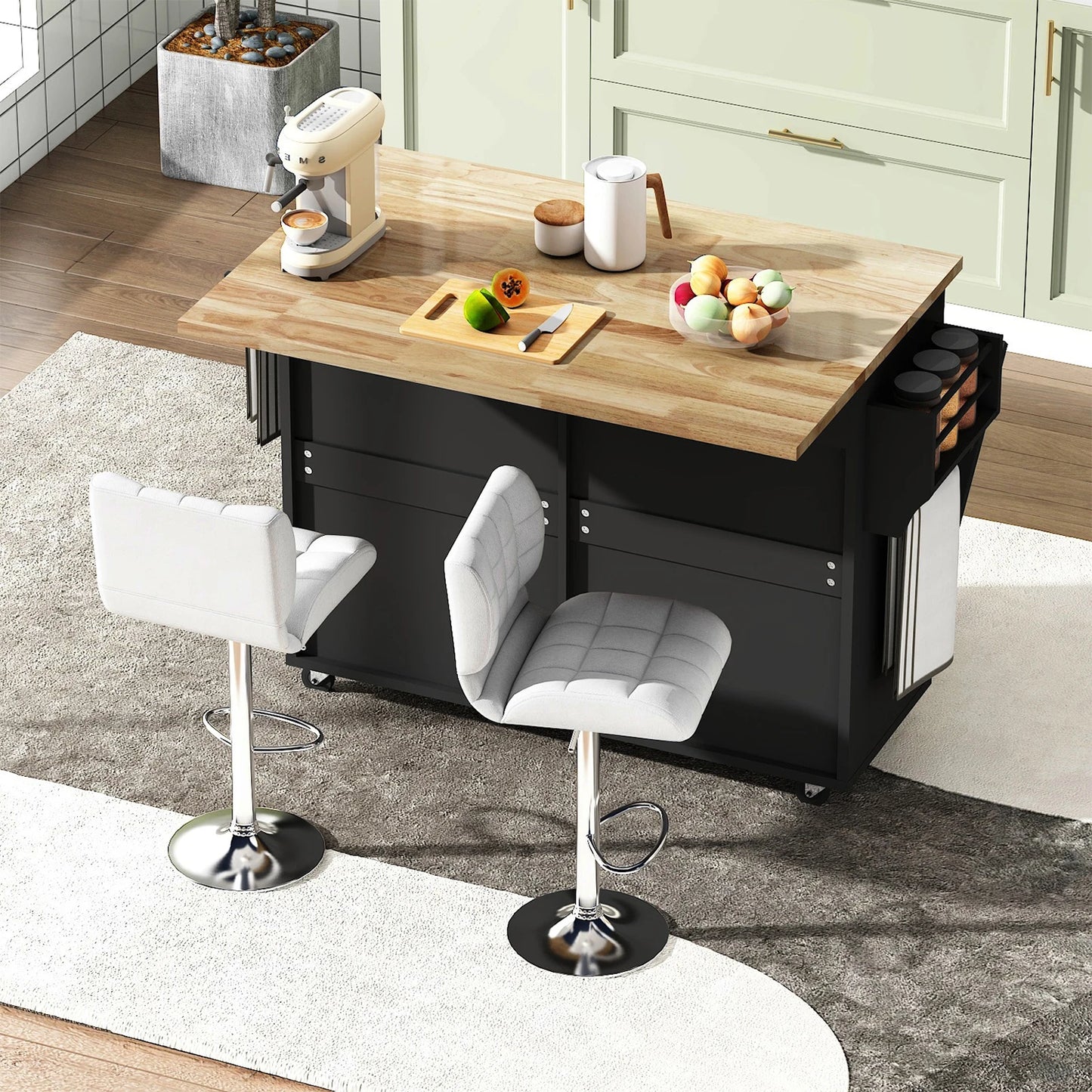Kitchen Island with Storage
