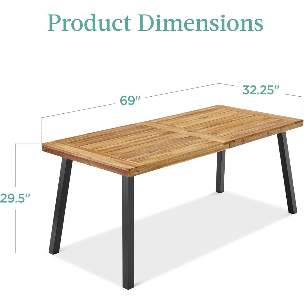 Acacia Outdoor Dining Table