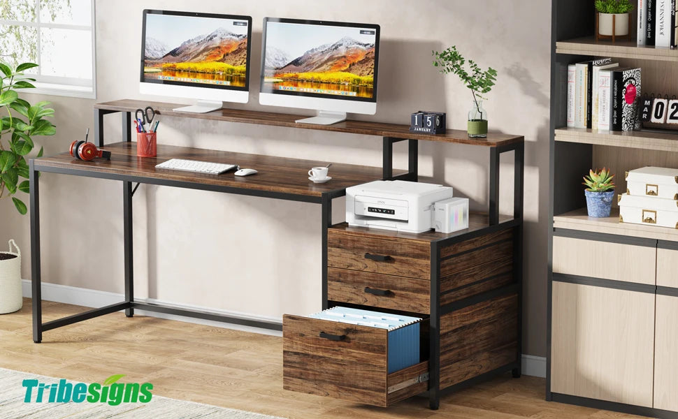 Reversible Drawer Desk