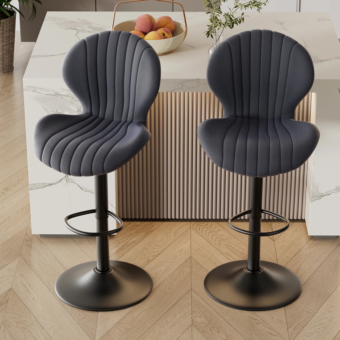 Modern Rotating Bar Stools