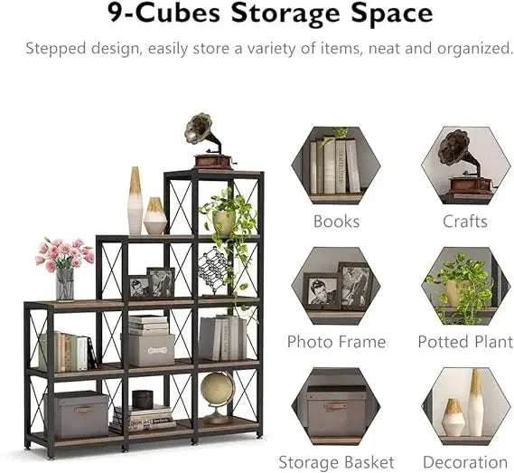 Industrial Ladder Bookshelf