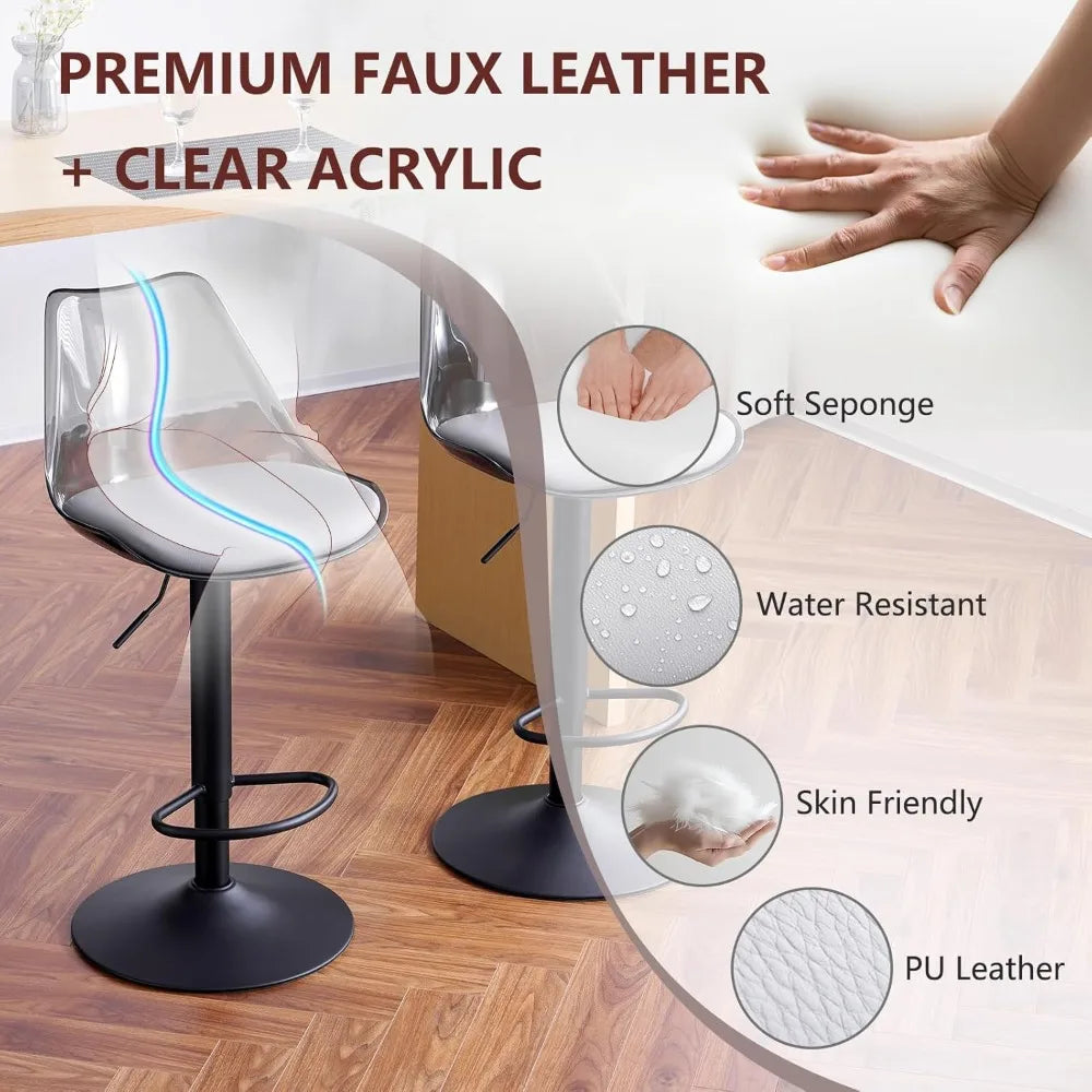 Modern Swivel Bar Stools