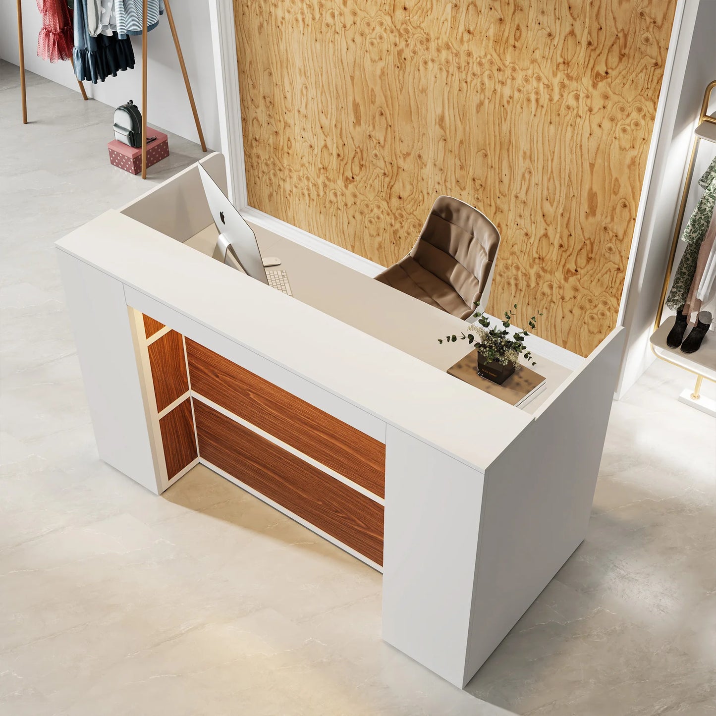LED Reception Desk