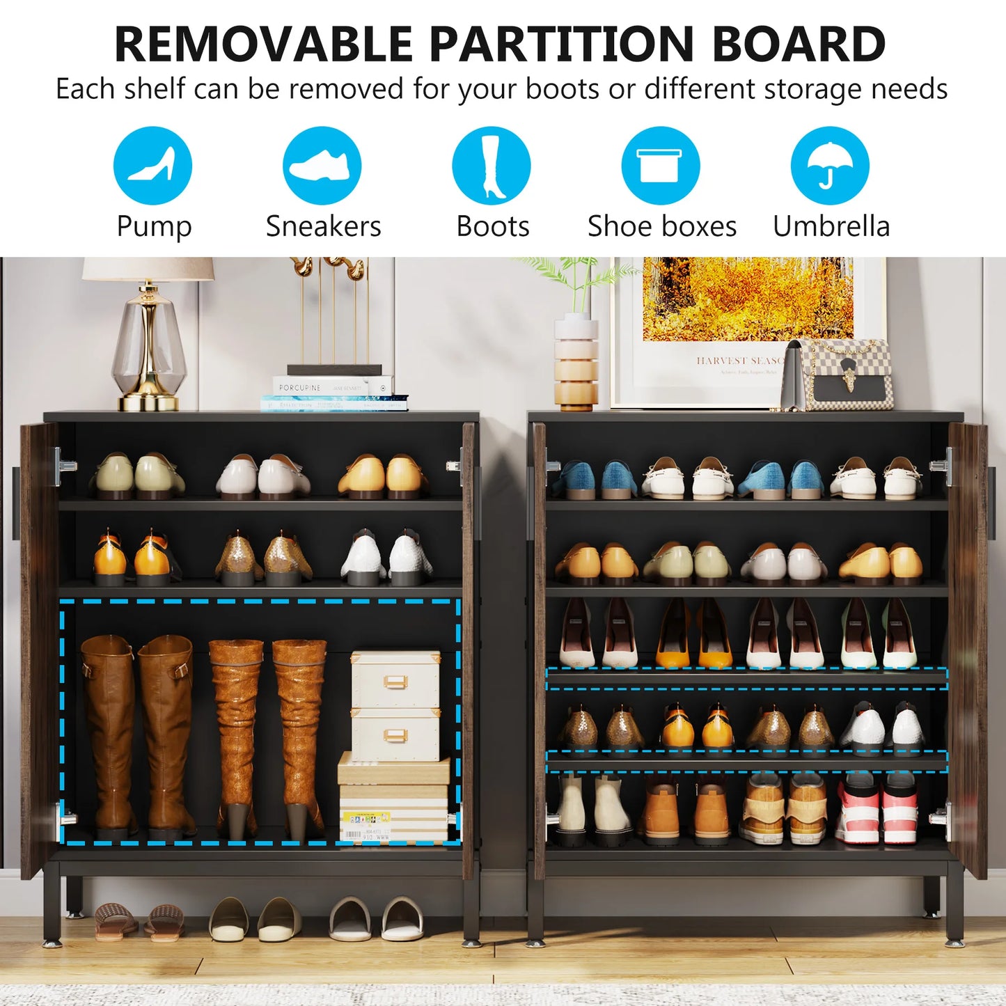 6-Tier Shoe Cabinet