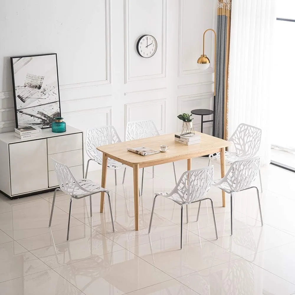 White Birch Stackable Chairs