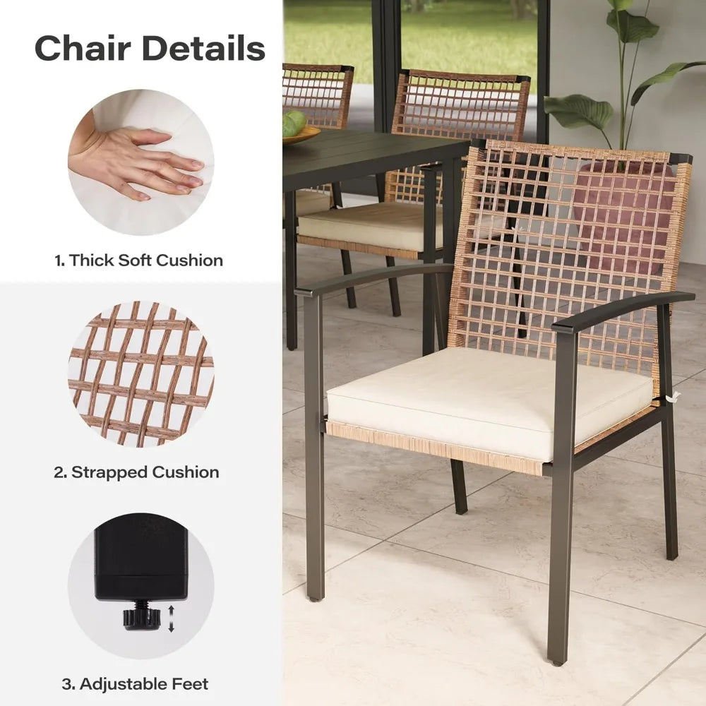 Rattan Dining Set